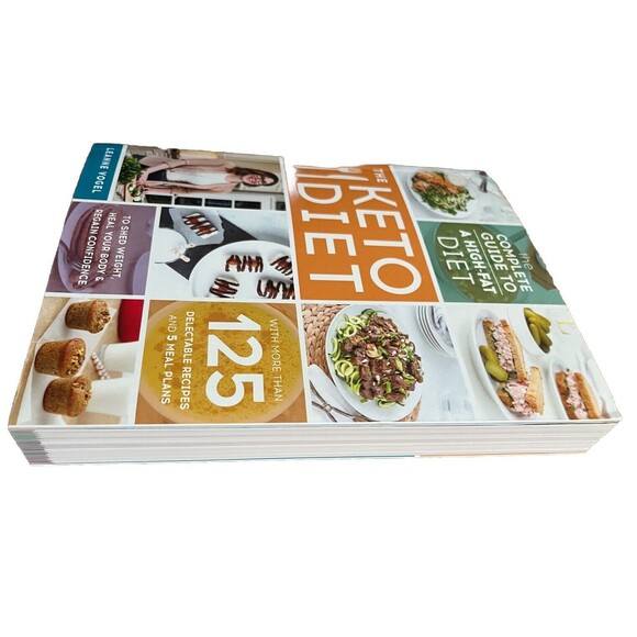 Keto Diet Cookbook Complete Guide to a High Fat Diet 125 Recipes 5 Meal Plans - Picture 3 of 6